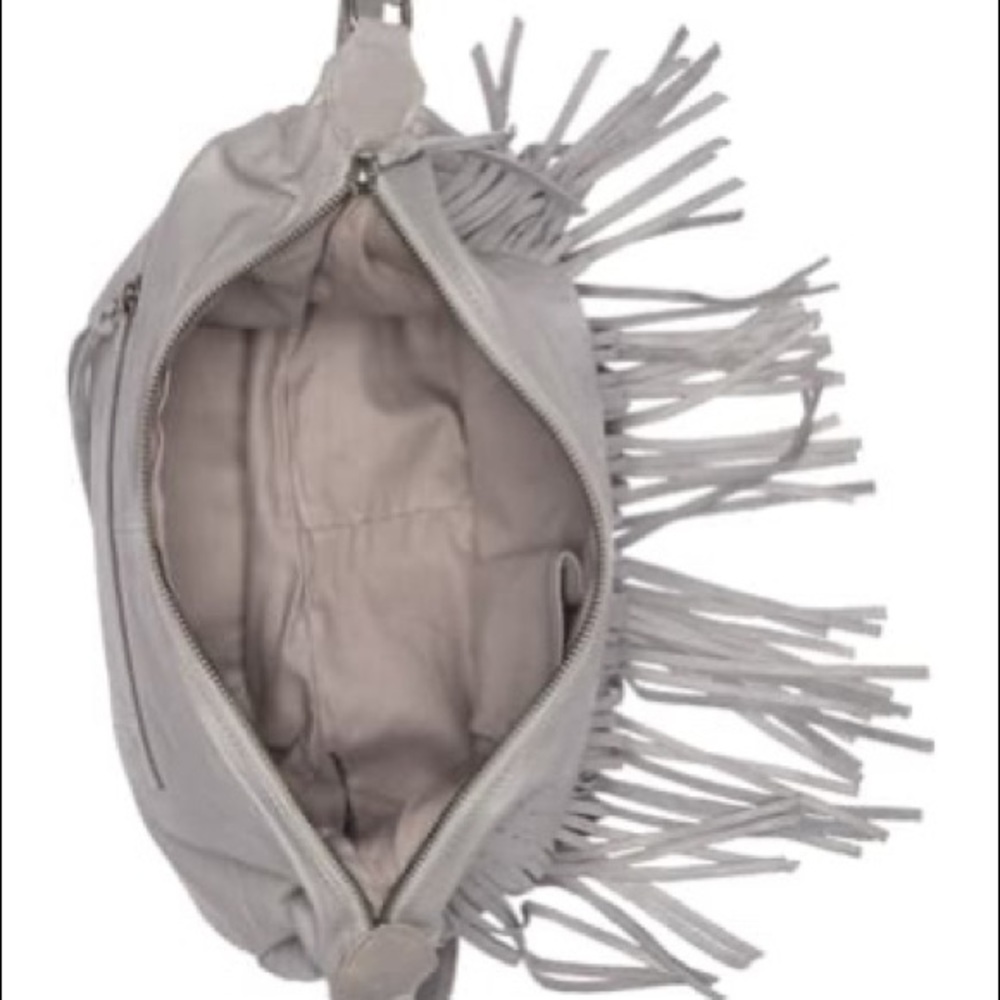 Day & Mood
Leather Studded Fringe Hobo Bag - Picture 5 of 14